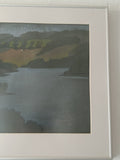 M. J. Jonaitienė „Galsto ežeras“, 1982 m. akvarelė